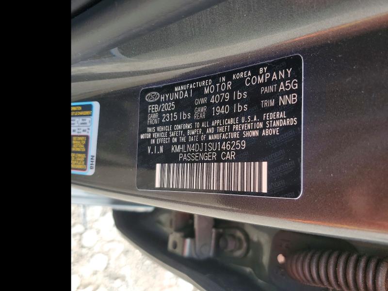 Продажа на аукционе авто 2025 Hyundai Elantra, vin: KMHLN4DJ1SU146259, номер лота: 67469086