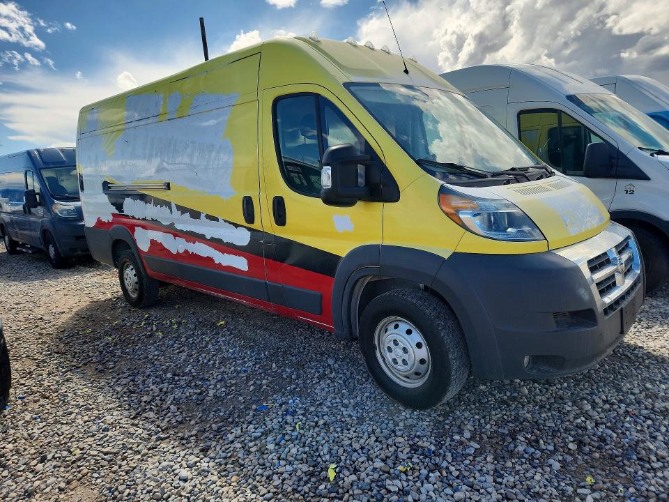 67476126 :رقم المزاد ، 3C6URVJG6JE108915 vin ، 2018 Ram Promaster 3500 مزاد بيع