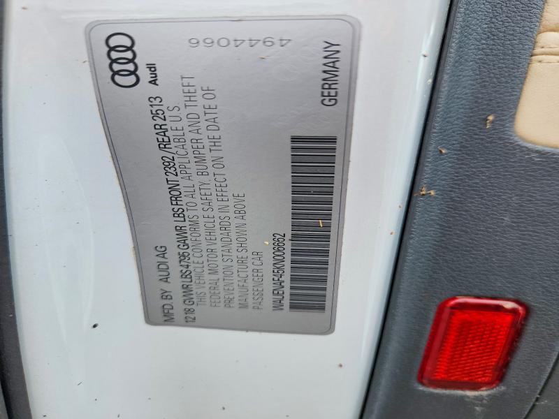 Aukcja sprzedaży 2019 Audi A4, vin: WAUENAF45KN006662, numer aukcji: 69708376