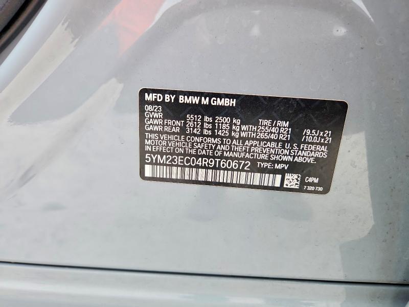 Aukcja sprzedaży 2024 Bmw X4, vin: 5YM23EC04R9T60672, numer aukcji: 68753066