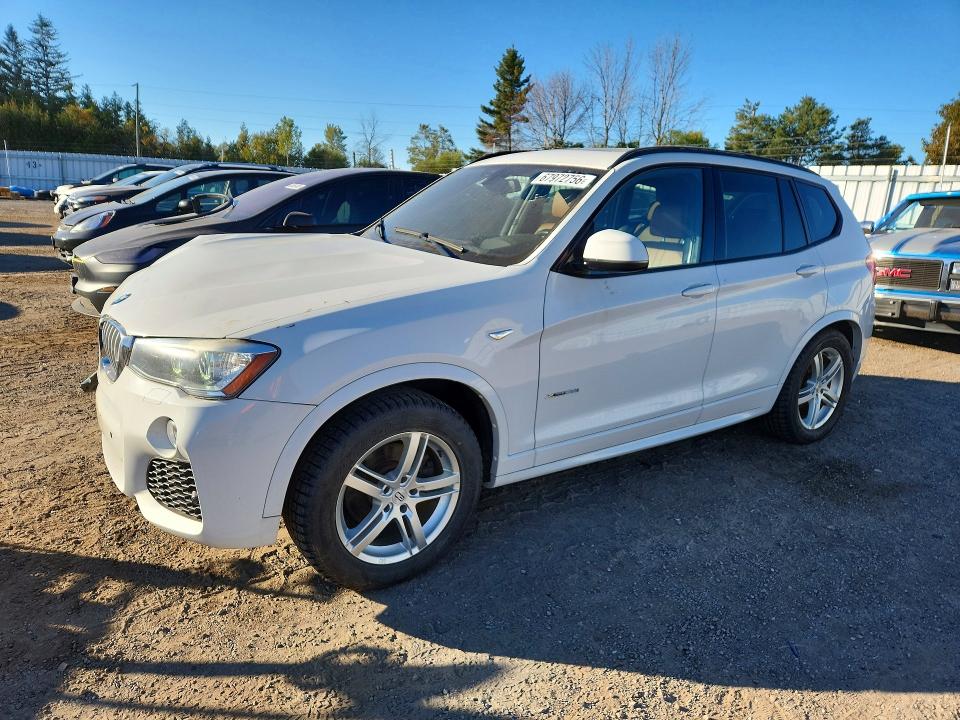 2016 Bmw X3 მანქანა იყიდება აუქციონზე, vin: 5UXWX9C54G0D65665, აუქციონის ნომერი: 67972756
