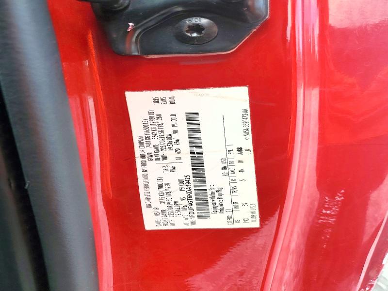 2019 Ford F450 მანქანა იყიდება აუქციონზე, vin: 1FDUF4GT6KDA19425, აუქციონის ნომერი: 68842536
