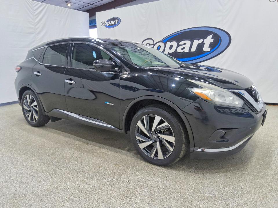Продаж на аукціоні авто 2016 Nissan Murano Hybrid, vin: 5N1CZ2MH5GN154873, номер лоту: 67874196