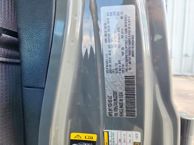 70373416 :رقم المزاد ، 1C6HJTAG1ML537257 vin ، 2021 Jeep Gladiator مزاد بيع