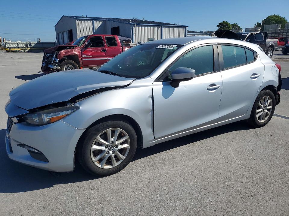 69077506 :رقم المزاد ، 3MZBN1K70HM158161         vin ، 2017 Mazda 3 مزاد بيع