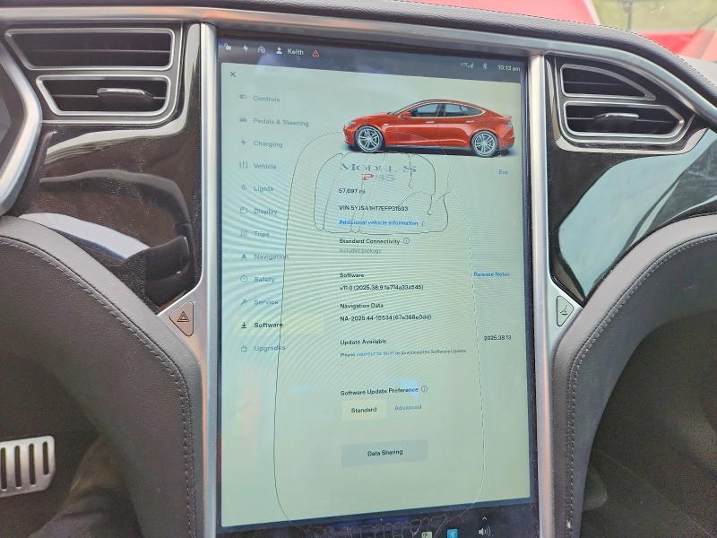 Продаж на аукціоні авто 2014 Tesla Model S, vin: 5YJSA1H17EFP31803, номер лоту: 67850586