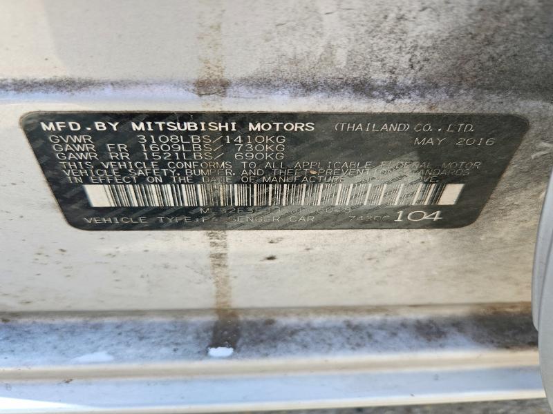 Продаж на аукціоні авто 2017 Mitsubishi Mirage, vin: ML32F3FJ9HHF06048, номер лоту: 67666756