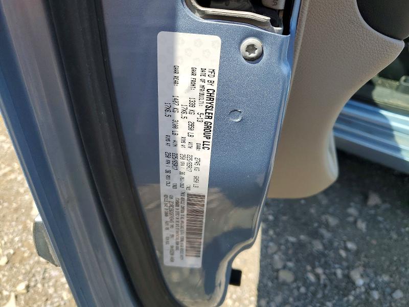 2013 Chrysler Town & Country მანქანა იყიდება აუქციონზე, vin: 2C4RC1BGXDR745445, აუქციონის ნომერი: 68008176