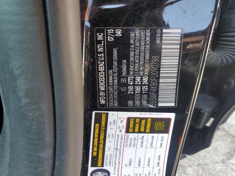69228006 :رقم المزاد ، 55SWF4KB0FU090788 vin ، 2015 Mercedes-benz C مزاد بيع
