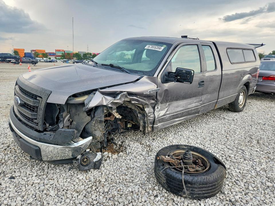 67855356 :رقم المزاد ، 1FTFX1EF6EKF03567 vin ، 2014 Ford F150 مزاد بيع