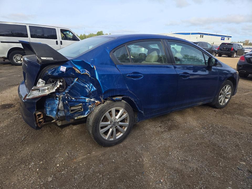 2012 Honda Civic მანქანა იყიდება აუქციონზე, vin: 2HGFB2F53CH000515, აუქციონის ნომერი: 68786016