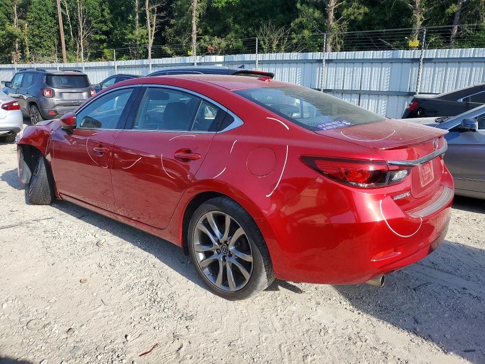 2017 Mazda 6 მანქანა იყიდება აუქციონზე, vin: JM1GL1X56H1134546, აუქციონის ნომერი: 67836066