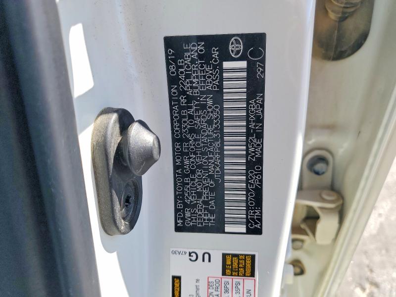 Aukcja sprzedaży 2020 Toyota Prius Prime, vin: JTDKARFP8L3133350, numer aukcji: 68822406