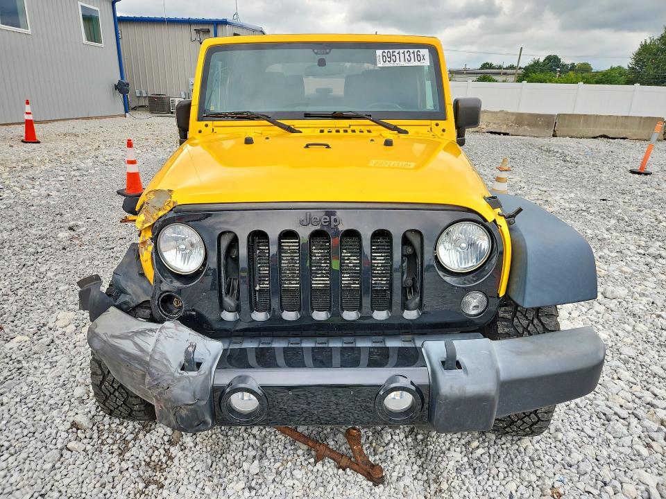 69511316 :رقم المزاد ، 1C4AJWAG0FL720969 vin ، 2015 Jeep Wrangler مزاد بيع