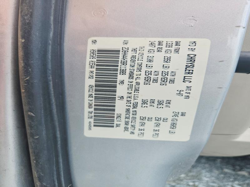 68385276 :رقم المزاد ، 2D8HN44H38R113889 vin ، 2008 Dodge Grand Caravan مزاد بيع