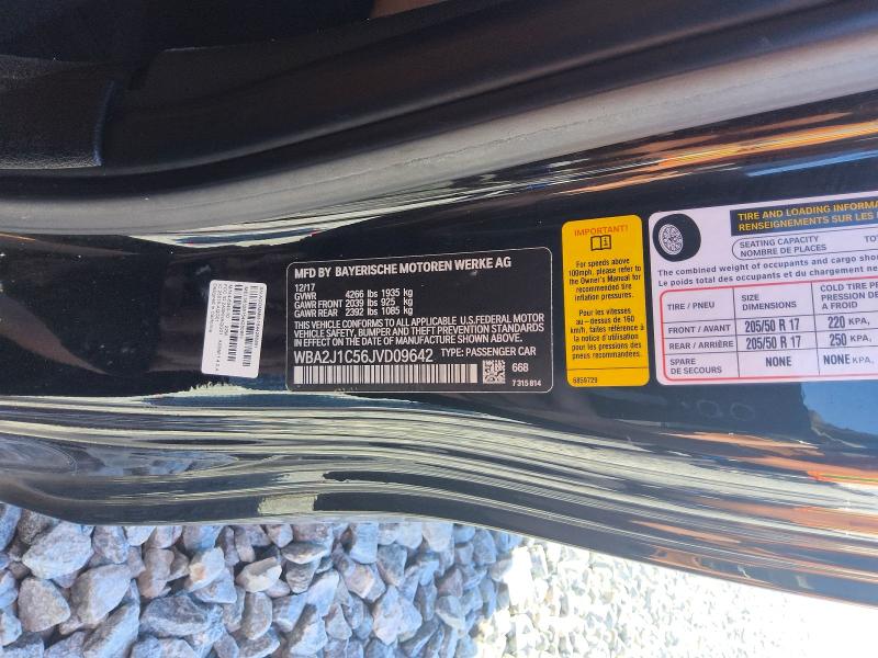 Aukcja sprzedaży 2018 Bmw 230i, vin: WBA2J1C56JVD09642, numer aukcji: 69895306