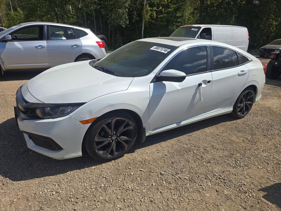 2021 Honda Civic მანქანა იყიდება აუქციონზე, vin: 2HGFC2F87MH017309, აუქციონის ნომერი: 68075746