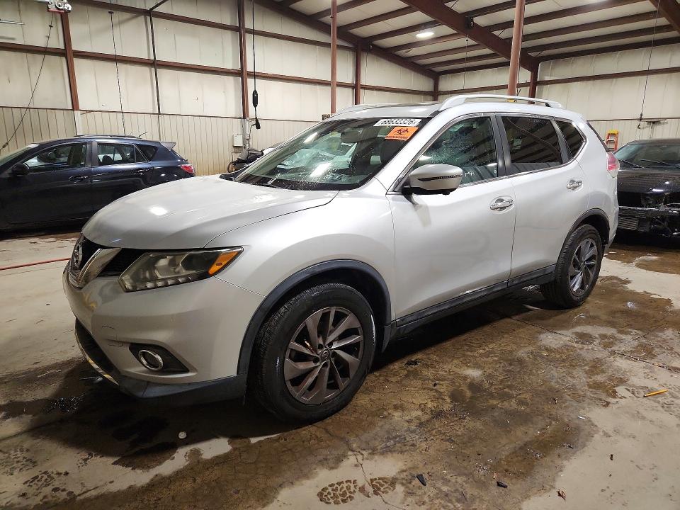 Auction sale of the 2016 Nissan Rogue, vin: 5N1AT2MV6GC836347, lot number: 68632326
