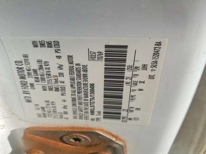 Продаж на аукціоні авто 2018 Ford Transit Connect, vin: NM0LS7E79J1368496, номер лоту: 70989426