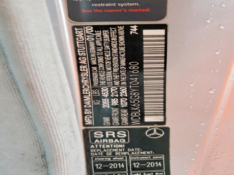 Продажа на аукционе авто 2000 Mercedes-benz Clk, vin: WDBLK65G8YT041680, номер лота: 67339286