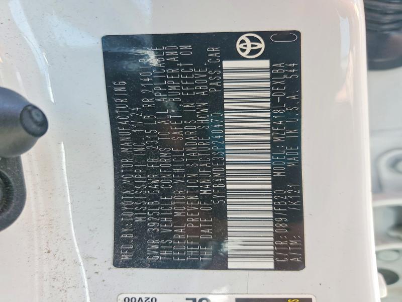 Продаж на аукціоні авто 2025 Toyota Corolla, vin: 5YFB4MDE3SP240470, номер лоту: 68749386