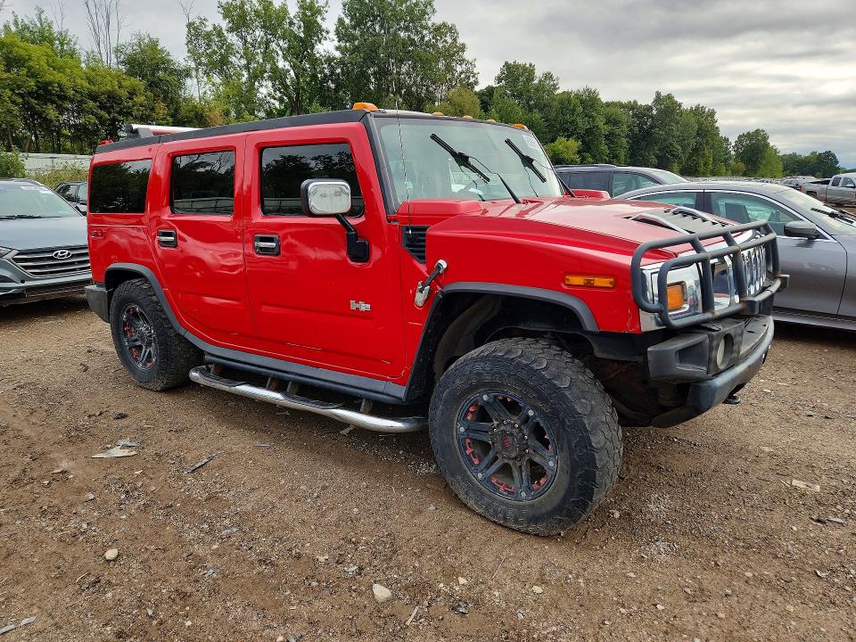 2004 Hummer H2 მანქანა იყიდება აუქციონზე, vin: 5GRGN23U04H115455, აუქციონის ნომერი: 68866616