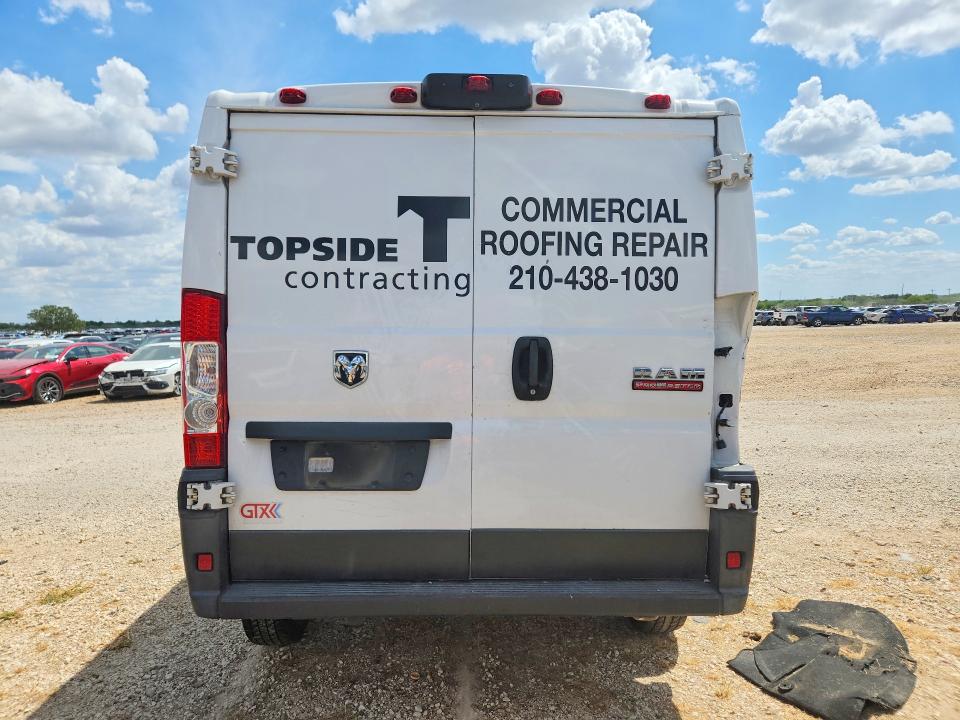 68488056 :رقم المزاد ، 3C6TRVAG0KE512743 vin ، 2019 Ram Promaster 1500 مزاد بيع