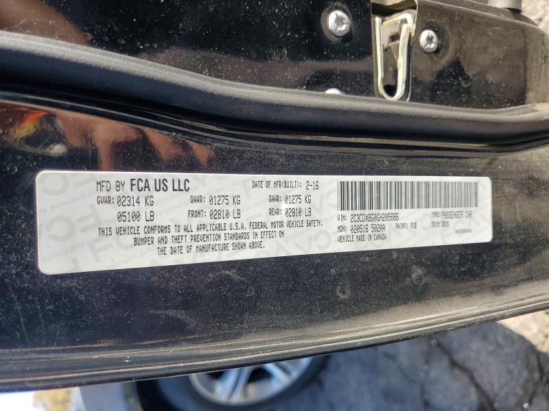 68874506 :رقم المزاد ، 2C3CDXBG0GH205686 vin ، 2016 Dodge Charger مزاد بيع