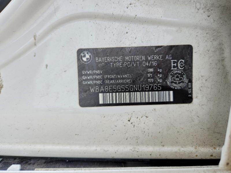 Продажа на аукционе авто 2016 Bmw 320, vin: WBA8E5G55GNU19765, номер лота: 68047866