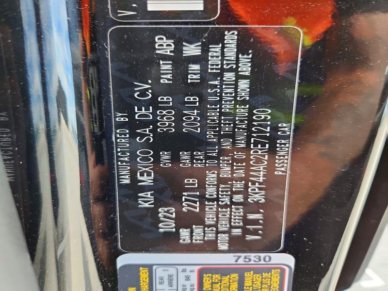 Продаж на аукціоні авто 2024 Kia Forte, vin: 3KPF44AC2RE712190, номер лоту: 70639176