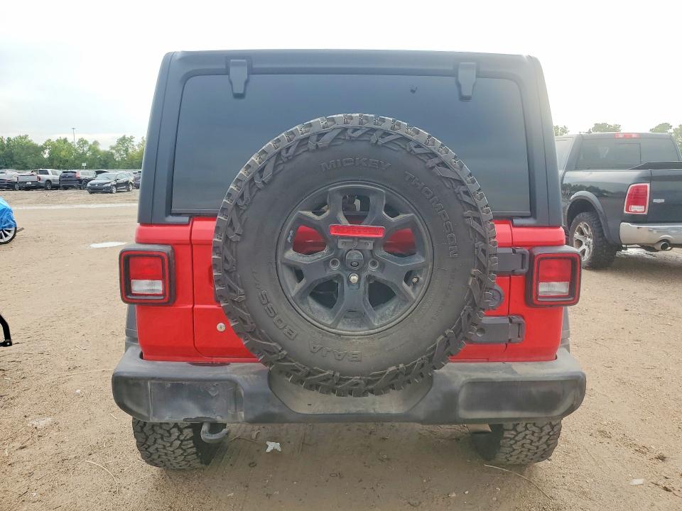 2021 Jeep Wrangler Unlimited მანქანა იყიდება აუქციონზე, vin: 1C4HJXDN7MW737696, აუქციონის ნომერი: 66124566