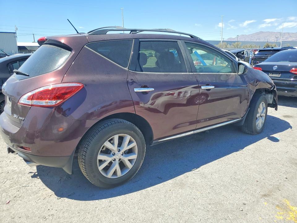 2014 Nissan Murano მანქანა იყიდება აუქციონზე, vin: JN8AZ1MW2EW501706, აუქციონის ნომერი: 67697346