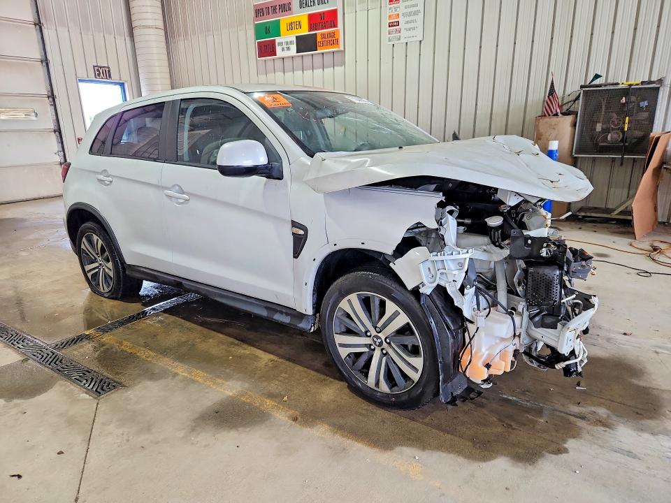 2024 Mitsubishi Outlander Sport მანქანა იყიდება აუქციონზე, vin: JA4ARUAU1RU001726, აუქციონის ნომერი: 71044596
