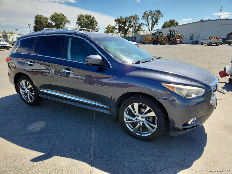 2014 Infiniti Qx60 მანქანა იყიდება აუქციონზე, vin: 5N1AL0MNXEC520208, აუქციონის ნომერი: 67522166