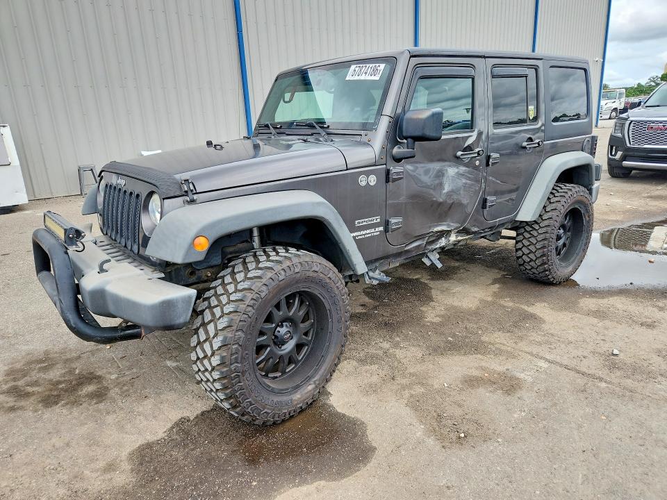 67874186 :رقم المزاد ، 1C4BJWDG3HL616978 vin ، 2017 Jeep Wrangler Unlimited مزاد بيع