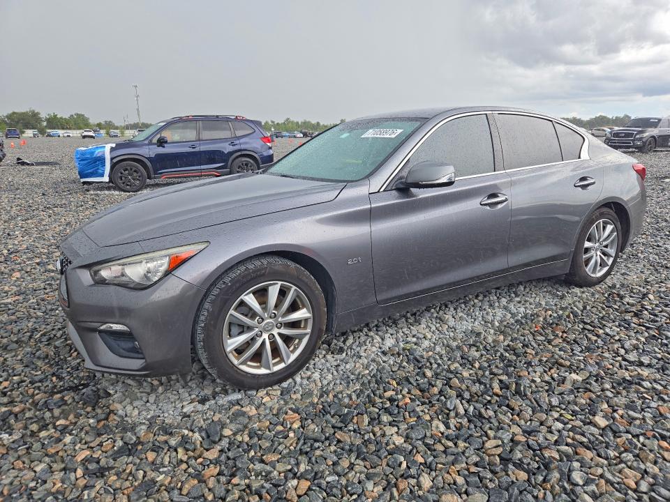 2018 Infiniti Q50 მანქანა იყიდება აუქციონზე, vin: JN1CV7AP1JM241114, აუქციონის ნომერი: 71058976