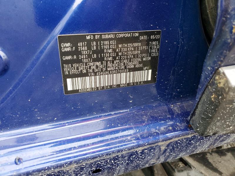 Aukcja sprzedaży 2024 Subaru Crosstrek, vin: 4S4GUHL63R3700569, numer aukcji: 68503696