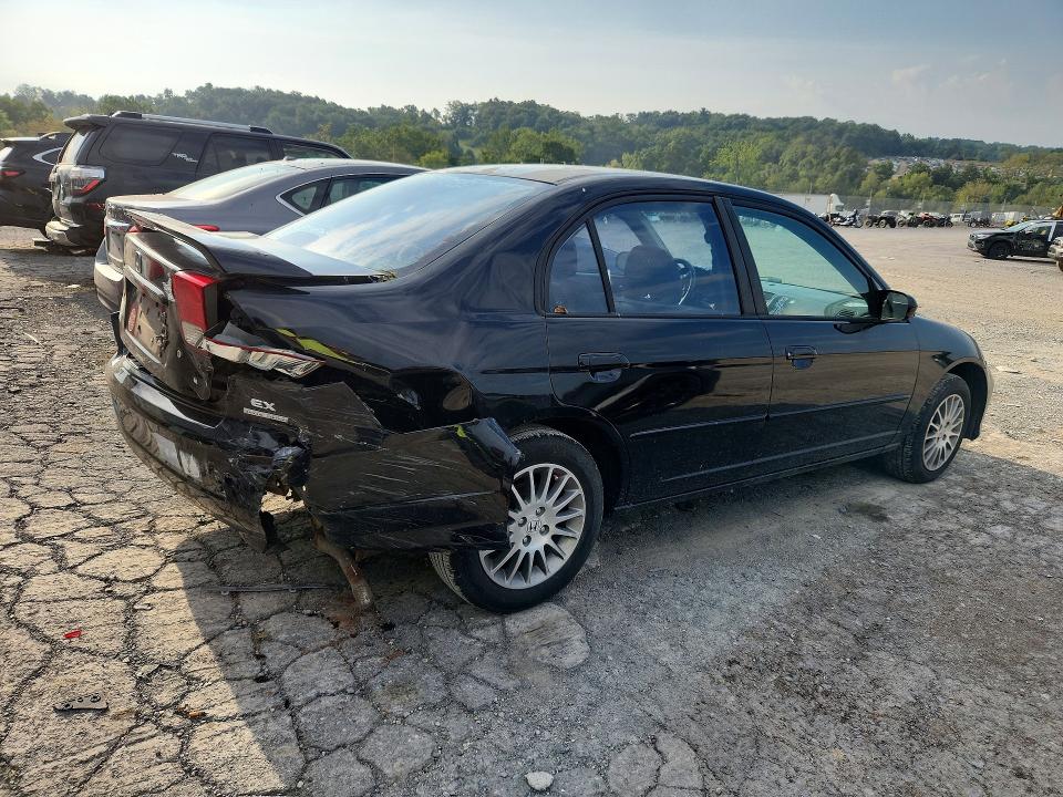 2005 Honda Civic მანქანა იყიდება აუქციონზე, vin: 2HGES26785H612774, აუქციონის ნომერი: 69224936
