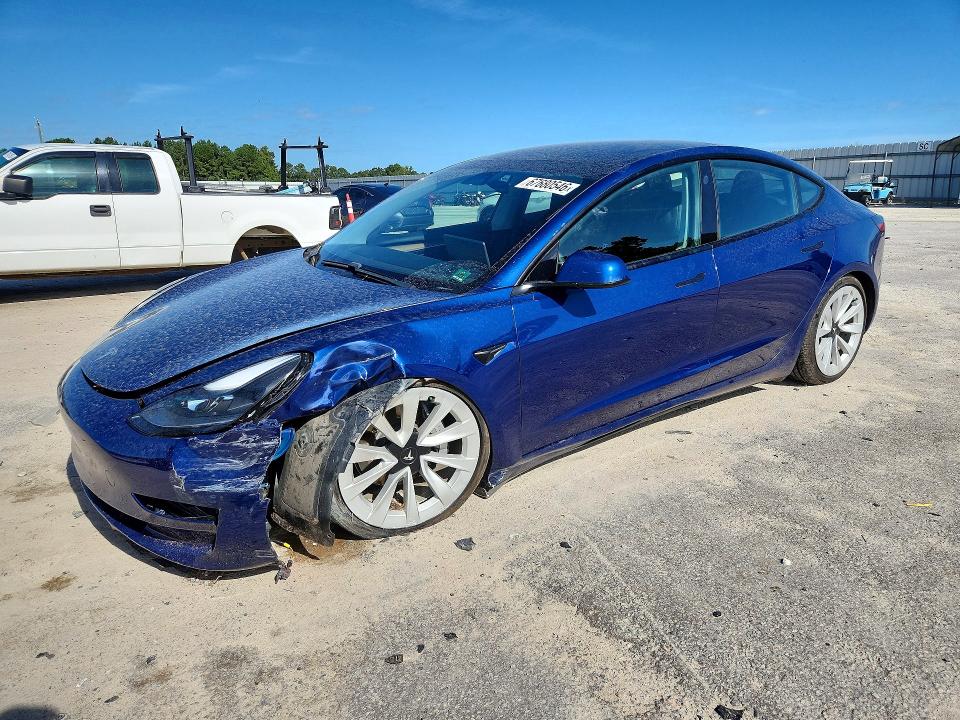 67680546 :رقم المزاد ، 5YJ3E1EB4MF980435 vin ، 2021 Tesla Model 3 مزاد بيع
