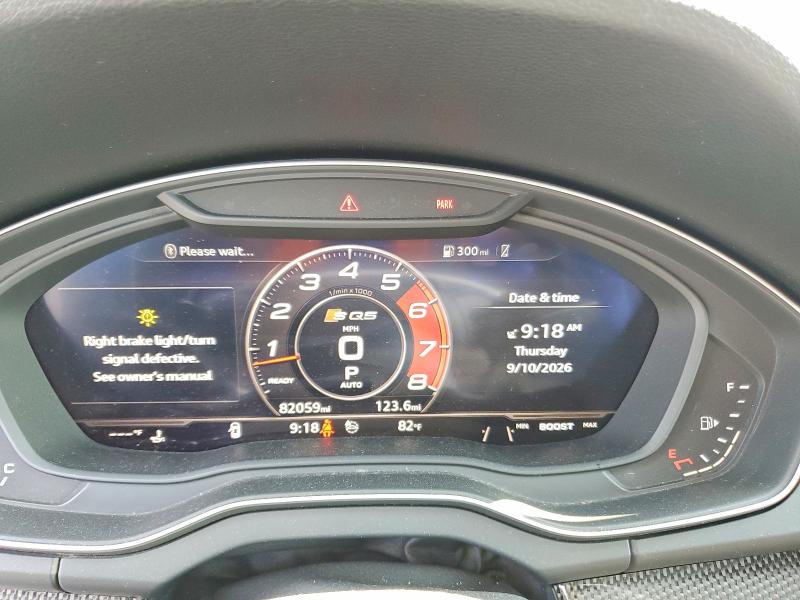 Aukcja sprzedaży 2018 Audi Sq5, vin: WA1C4AFY9J2046589, numer aukcji: 66760206