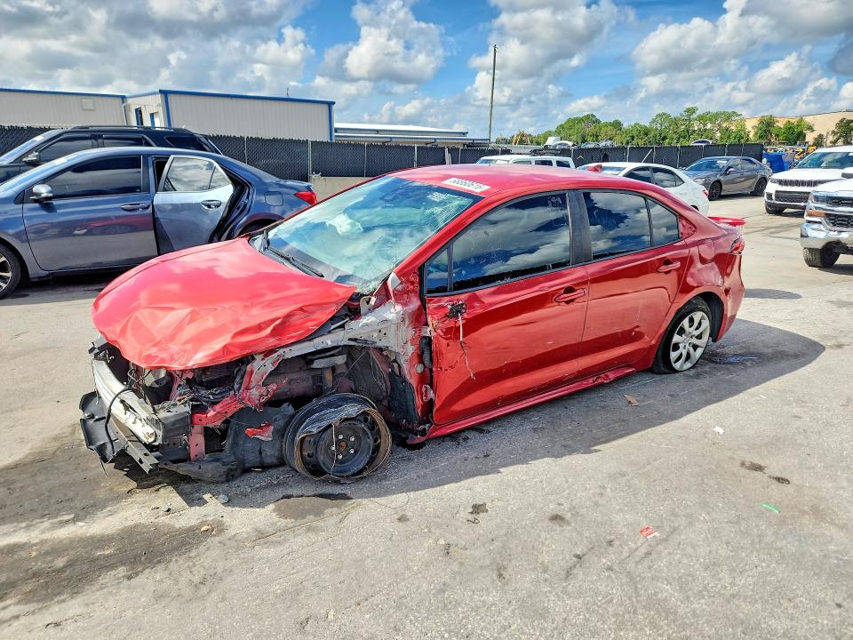 Продаж на аукціоні авто 2021 Toyota Corolla, vin: 5YFEPMAE5MP196418, номер лоту: 68860616