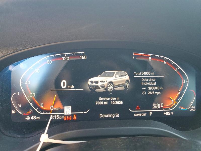 Aukcja sprzedaży 2020 Bmw X3, vin: 5UXTY5C02L9D60161, numer aukcji: 66569166
