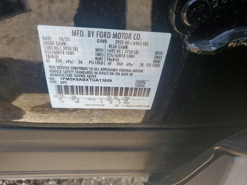 Продаж на аукціоні авто 2026 Ford Explorer, vin: 1FM5K8ABXTGA13859, номер лоту: 68562916