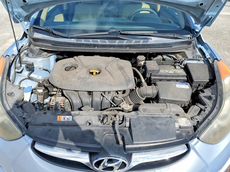 2012 Hyundai Elantra მანქანა იყიდება აუქციონზე, vin: KMHDH4AE5CU433348, აუქციონის ნომერი: 70519396
