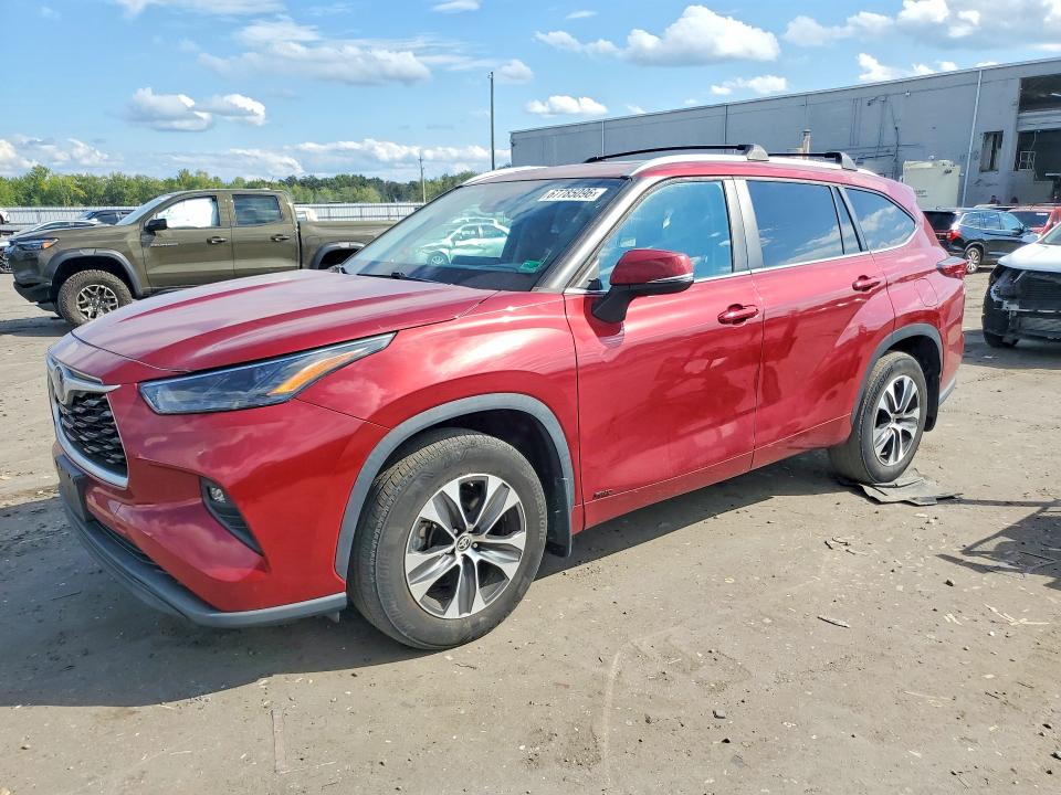 67785096 :رقم المزاد ، 5TDKBRCH8PS600281 vin ، 2023 Toyota Highlander Hybrid مزاد بيع