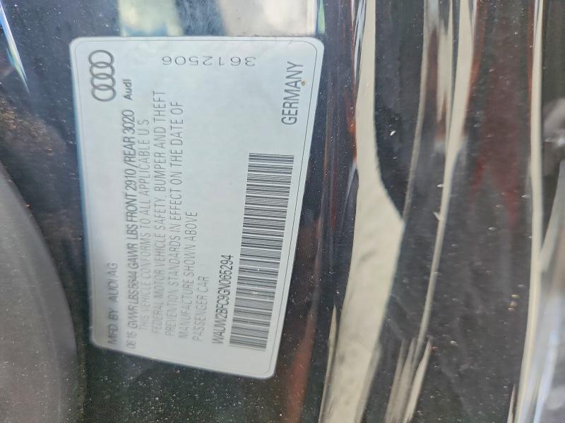 Auction sale of the 2016 Audi S7, vin: WAUW2BFC9GN065294, lot number: 70045106