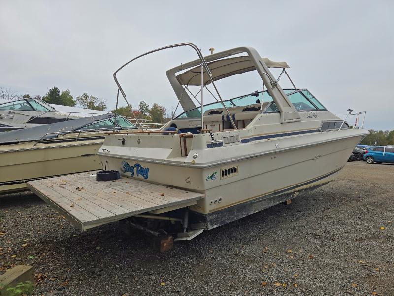 69850476 :رقم المزاد ، SERT5402C787 vin ، 1987 Sea Ray 270 Sundancer مزاد بيع