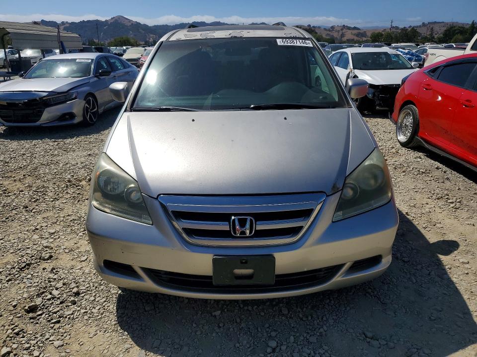 2007 Honda Odyssey მანქანა იყიდება აუქციონზე, vin: 5FNRL387X7B128159, აუქციონის ნომერი: 69387146