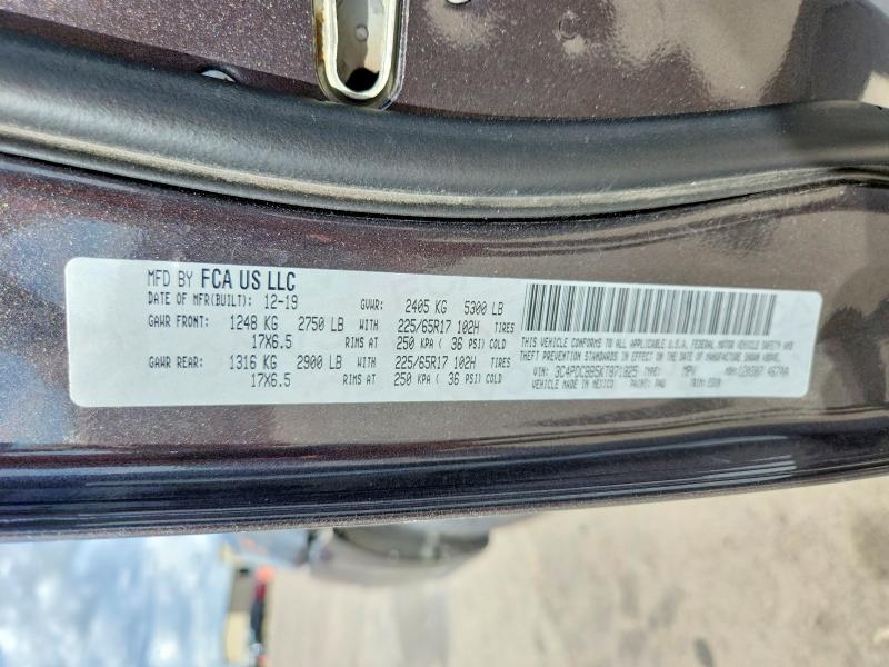 68072026 :رقم المزاد ، 3C4PDCBB5KT871825 vin ، 2019 Dodge Journey مزاد بيع