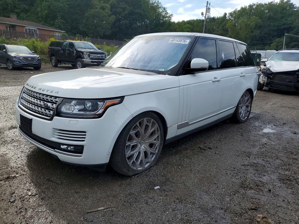 Aukcja sprzedaży 2017 Land Rover Range Rover, vin: SALGS2FV1HA345804, numer aukcji: 68143976